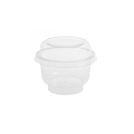 Cupe desert - Capac cupa desert, transparent LD06, 85X85 mm, 60 buc/set