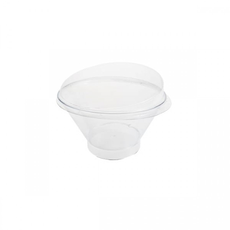 Cupe desert - Cupa desert inclinata, transparenta DCA20/200 ml, 25 buc/set