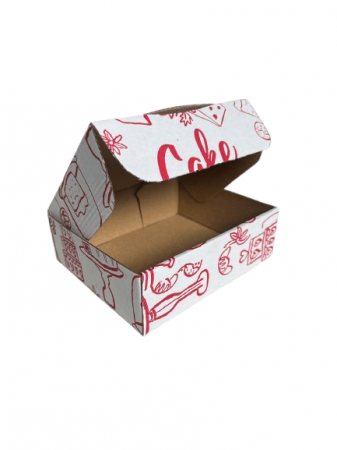 Cutie autoformare 100 buc/set alb pretiparit 150x125x50 mm [1]
