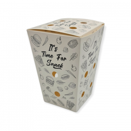 Cutii Fast Food Generic - Cutie cartofi cu capac Urban 100 buc/set