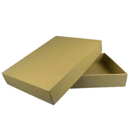 Cutii cu Capac Detasabil - Cutie cu capac detasabil 100 buc/set natur 455X200X70 mm