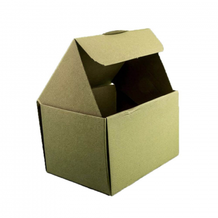 Cutii de carton - Cutie meniu 100 buc/set natur 210x150x130
