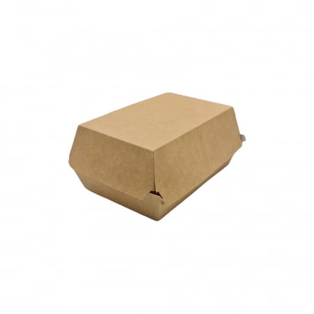 Cutii Fast Food Blank - Cutie meniu kraft 100/set 210x130x90mm
