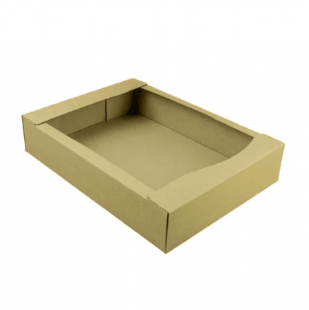 Cutii Cofetarie/ Patiserie - Cutii patiserie 100 buc/set natur 355x260x70