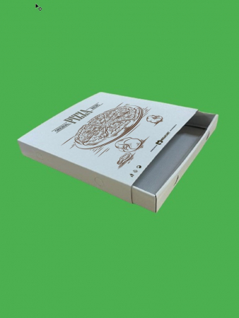 Cutii Pizza Generic - CUTII PIZZA GENERIC CU SERTAR 100 SET FOLIE 320X320X40