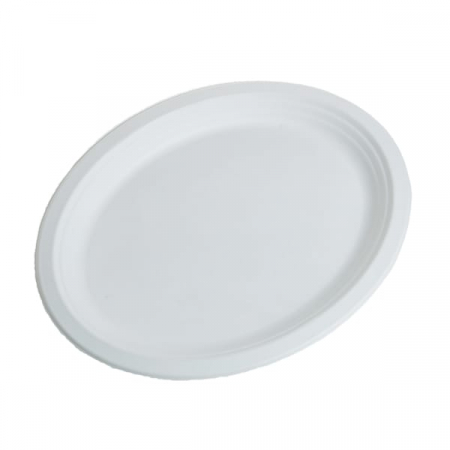 Platouri Catering - Platou oval bio din trestie de zahar 32cm 50buc/set