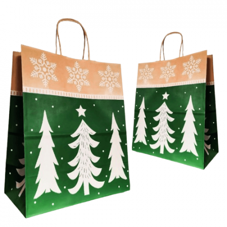 Sacose, Pungi, Saci - Punga cadou Brazi – 25 x14 x 30cm – 100 buc