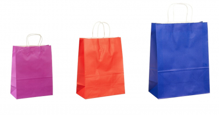 Pungi Cadouri - Punga cadou maner aplicat 33×26 12 buc/set