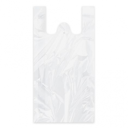 Sacose Plastic - Sacosa maieu pjd (34×60) alba (0.05microni) 50 buc/set