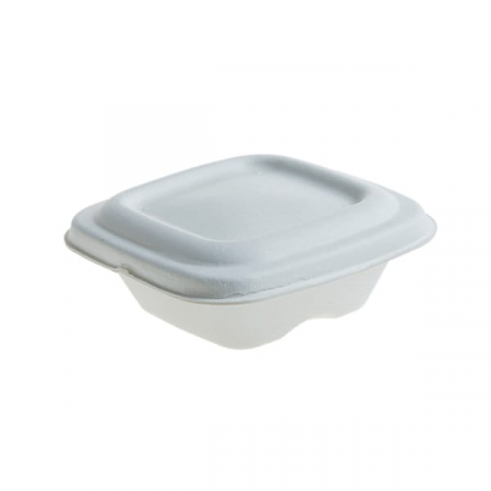 Sosiere Plastic - Sosiera cu capac detasabil, bio din trestie de zahar 70 ml, 50 buc/set