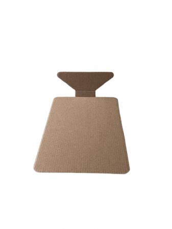 Triunghiuri si accesorii pizza - Suport felie pizza 150x200x25mm 100 buc/set Natur