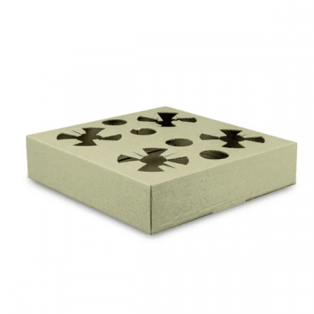 Suporti Pahare - Suporti pahare 100/set natur 4 pahare