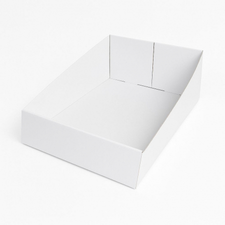 Cutii cu Display - Tavita carton 100 buc/set folie 305x430x150mm