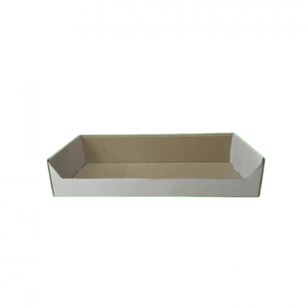Tavite Carton Ondulat - Tavite carton CO3 50 buc/set alb 730x330x145 mm