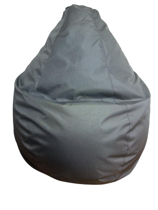 Fotoliu puf tip para, Model para, Material impermeabil, Usor de curatat, Maner, Husa detasabila, Varsta 3-6 ani, Negru [4]