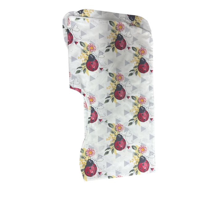 Husa bumbac detasabila pentru Perna gravide 3 in 1, forma de U, model gargarita [2]