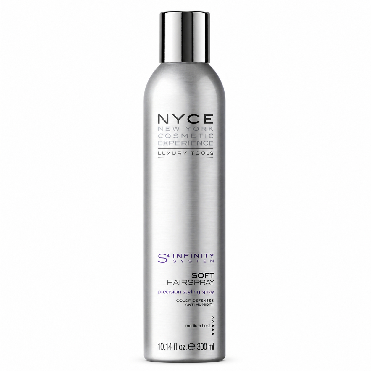 Fixativ cu fixare medie și efect de memorie NYCE Soft Hairspray, 300 ml [2]