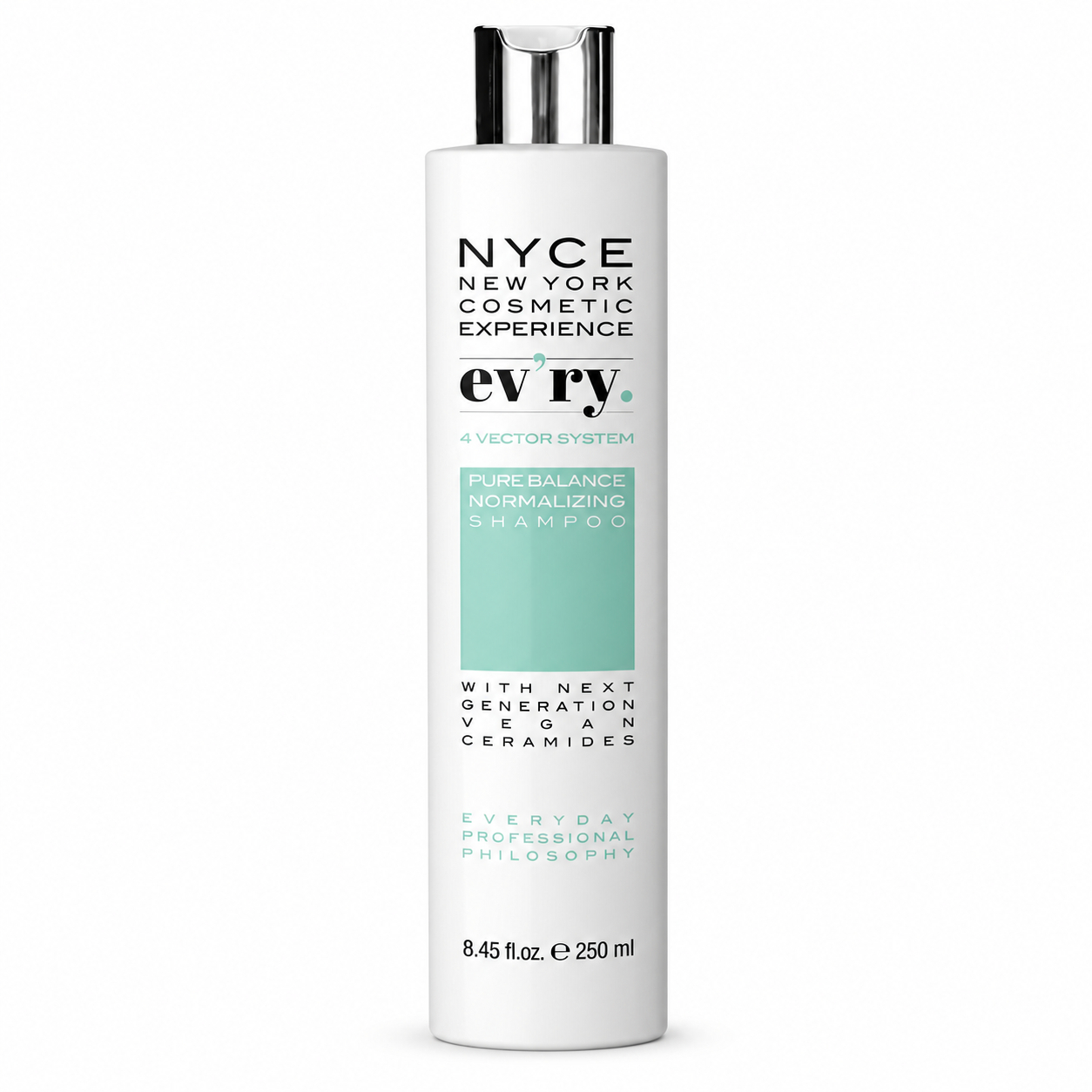 Șampon normalizant NYCE Evry Pure Balance pentru scalp gras și cu mătreață, 250 ml [2]