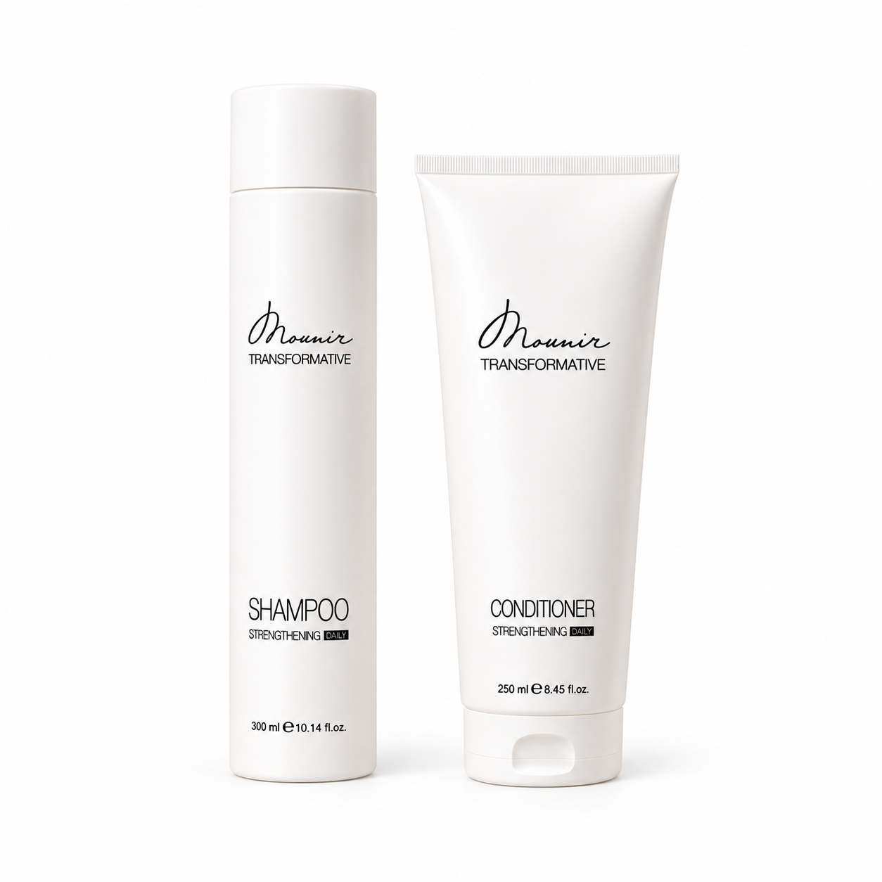 Set Mounir Transformative Șampon + Balsam 300 ml pentru păr deteriorat [2]