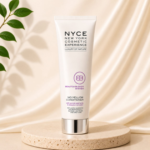 Balsamuri - Balsam anti-îngălbenire pentru păr șuvițat NYCE No Yellow Blondy System Conditioner, 200 ml