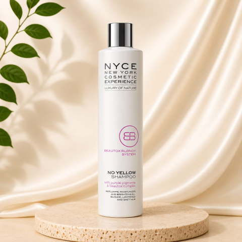 Șampoane - Șampon anti-îngălbenire pentru păr blond NYCE No Yellow Blondy System Shampoo