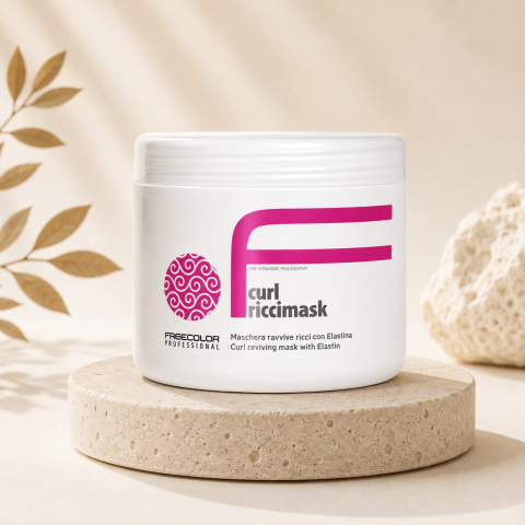 Măști - Mască profesională cu elastină pentru hidratarea și revitalizarea buclelor Freecolor Curl Mask, 500 ml