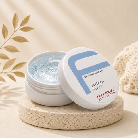 Styling - Ceară de păr pe bază de apă cu fixare puternică Freecolor Water Wax, 100 ml