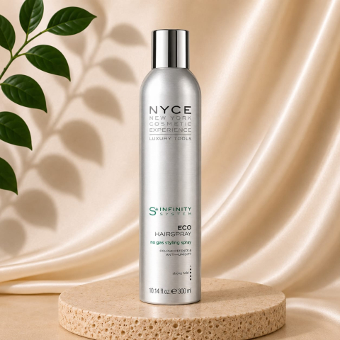 Styling - Fixativ eco cu fixare puternică și remodelabilă NYCE Eco Hairspray, 300 ml