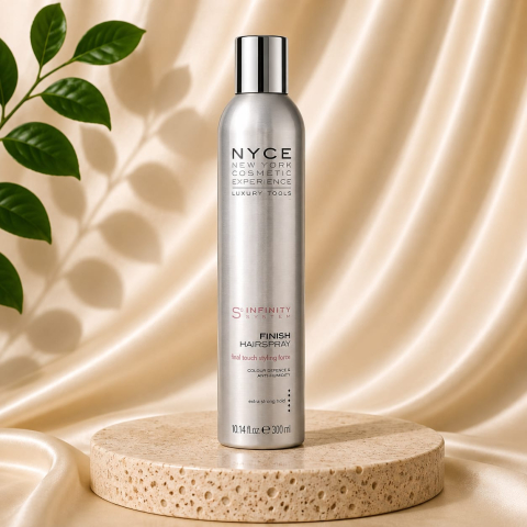 Styling - Fixativ cu fixare extra puternică NYCE Finish Hairspray, 300 ml