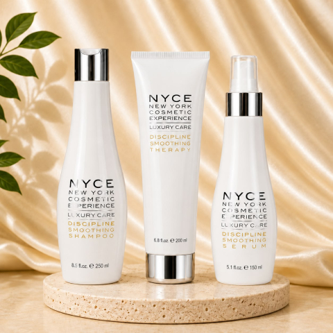 NYCE - Kit NYCE Luxury Discipline Essentials pentru păr creț și ondulat, 3 produse, 600 ml