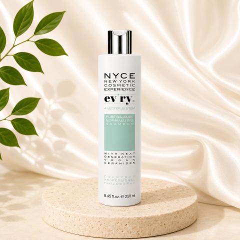 NYCE - Șampon normalizant NYCE Evry Pure Balance pentru scalp gras și cu mătreață, 250 ml