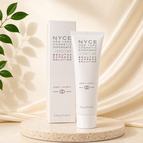 Tratamente - Tratament intensiv pentru restructurarea părului fin NYCE Beautox Express Solution, 150 ml