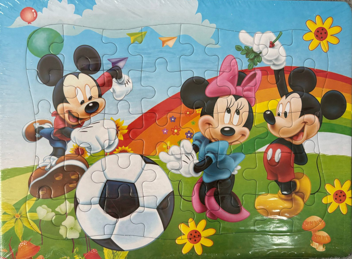 PUZZLE DIN CARTON 28X 21 CM PENTRU COPII 40 PIESE DIFERITE MODELE DISNEY [3]