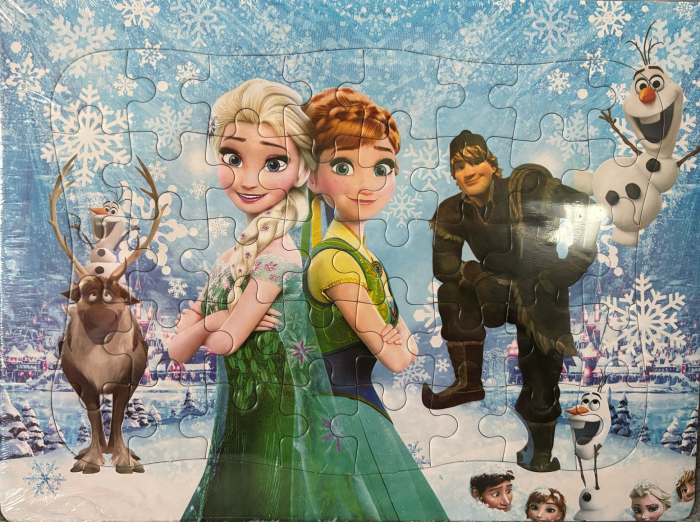 PUZZLE DIN CARTON 28X 21 CM PENTRU COPII 40 PIESE DIFERITE MODELE DISNEY [5]