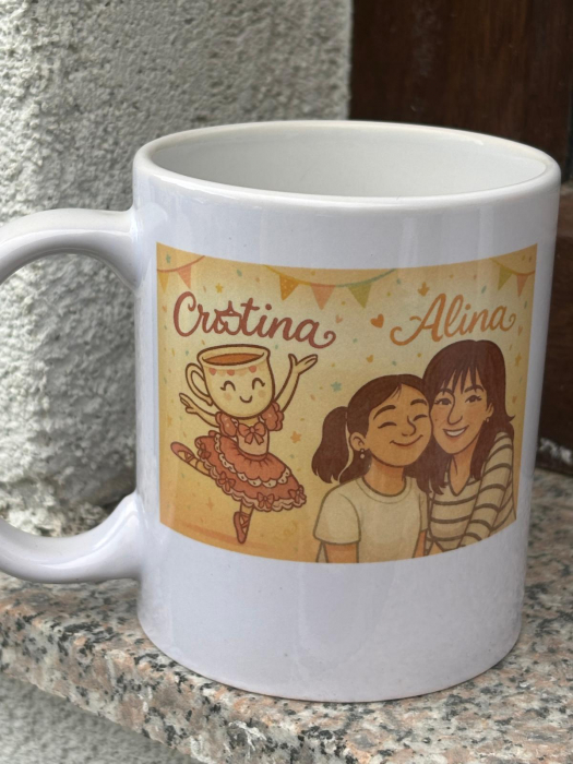 Cană Personalizată – Cristina & Alina [1]