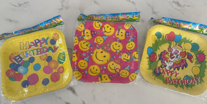 FARFURII PARTY 10 SET 18 X 18  CM [1]
