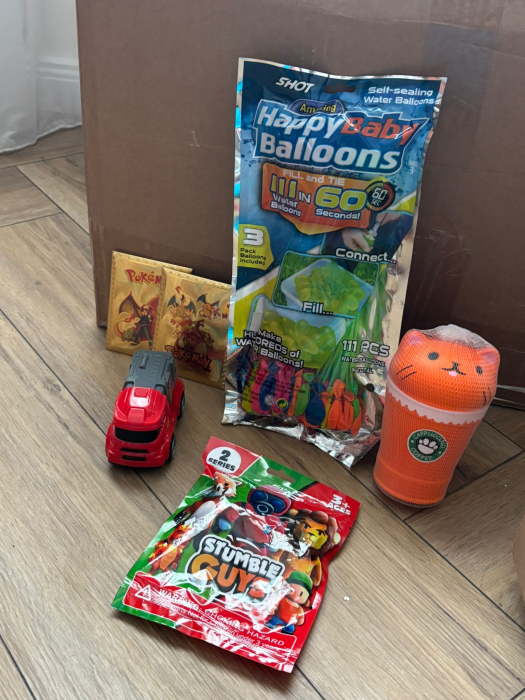 Mystery Box cu Jucării – Personalizată cu Nume si un mesaj baieti [2]