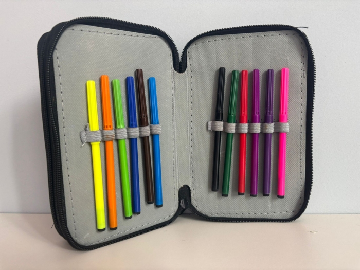 PENAR PENTRU SCOALA 19 X 12 CM CU 3 FERMOARE, ECHIPAT DIFERITE MODELE [2]
