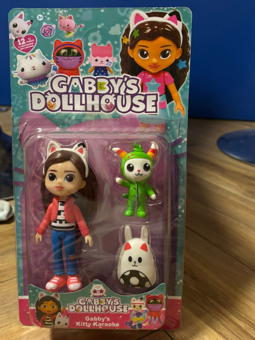 SET FIGURINE  PENTRU COPII-PAPUSA , ANIMALUTE SI ACCESORII 29 X 15 CM [1]