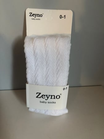 BEBELUSI - Dres alb pentru bebeluși Zeyno, mărimea 0–1,