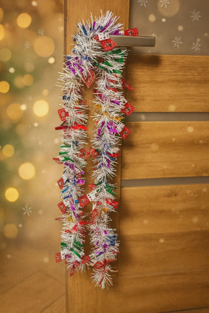 ARTICOLE CRACIUN - Beteala de Craciun  180x 8 cm cu ursuleti