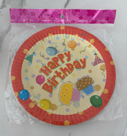 ARTICOLE PENTRU PETRECEERE - FARFURII PARTY 10 SET 18 CM
