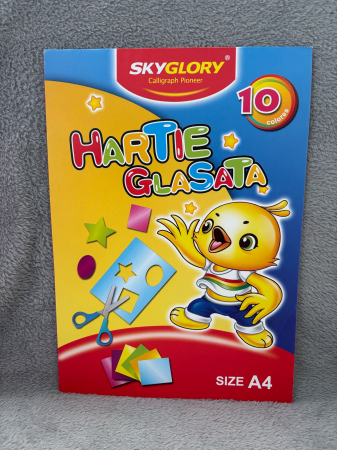 RECHIZITE SI BIROTICA - HARTIE  GLASATA  FULORESCENTA