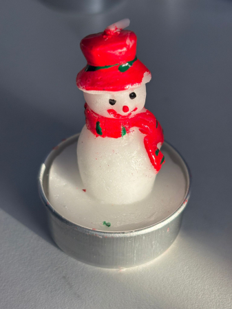 ARTICOLE CRACIUN - LUMANARI TEALIGHT CU FIGURINE DE CRACIUN