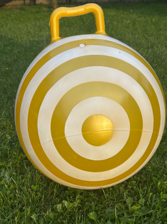 JUCARII - MINGE SALTAREATA 45 X 45 CM CU MANER DIN PLASTIC