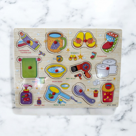 JUCARII - PUZZLE EDUCATIV PENTRU COPII 29 X 22 CM CU CIFRE SI INSECTE 6 CM, DIFERITE  MODELE