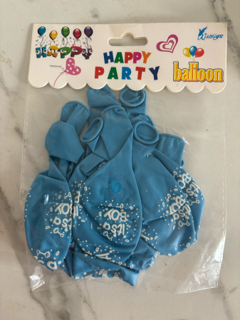 ARTICOLE PENTRU PETRECEERE - SET BALOANE,, IT'S A BOY"-ALBASTRE,PENTRU BOTEZ SI BABY SHOWER