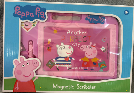 JUCARII - TABLA MAGNETICA EDUCATIVA PEPPA PIG 27 X19 CM