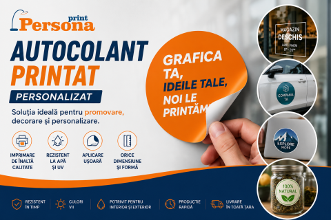 Materiale publicitare personalizate - etichete-autocolant