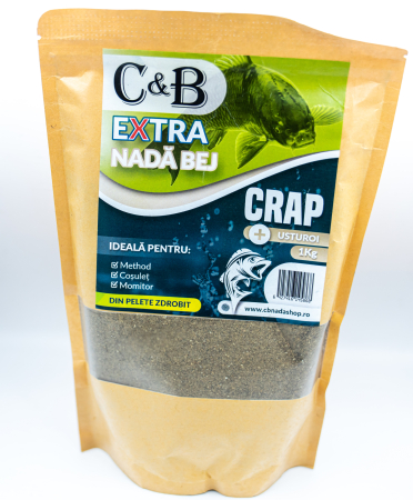 C&B - Nada C&B BEJ, aroma de usturoi 1Kg - Crap